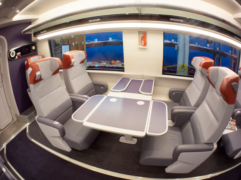 Illustration for article titled Mock-Up Shows A New Amtrak Acela Interior That's Refreshed But Familiar